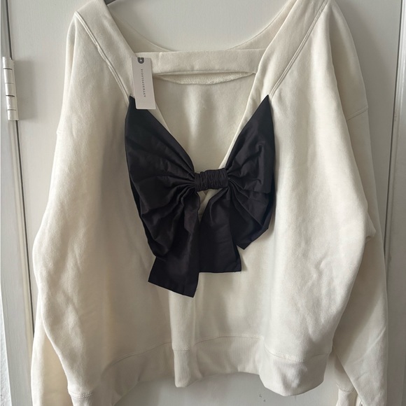 Maeve Bow-Back Sweatshirt - Picture 5 of 7